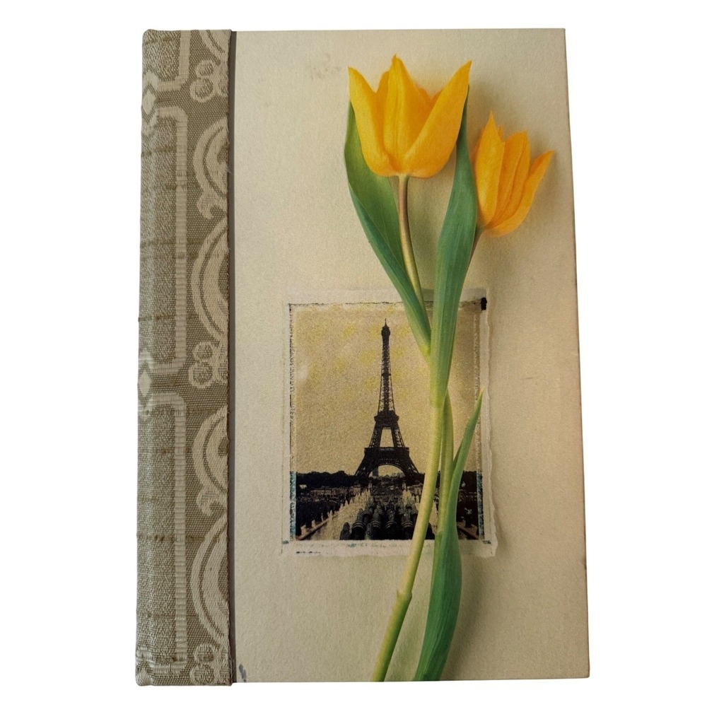 Art Works International Eiffel Tower Tulips Lined Journal Notebook